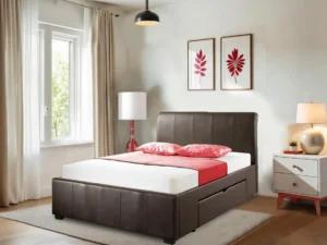 Aspire Leather Divan Bed