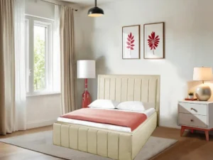 Bespoke Bed Frame With Headboard & Mattress