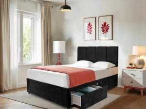 Black Divan Bed