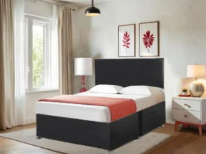 Fenston Leather Divan Bed