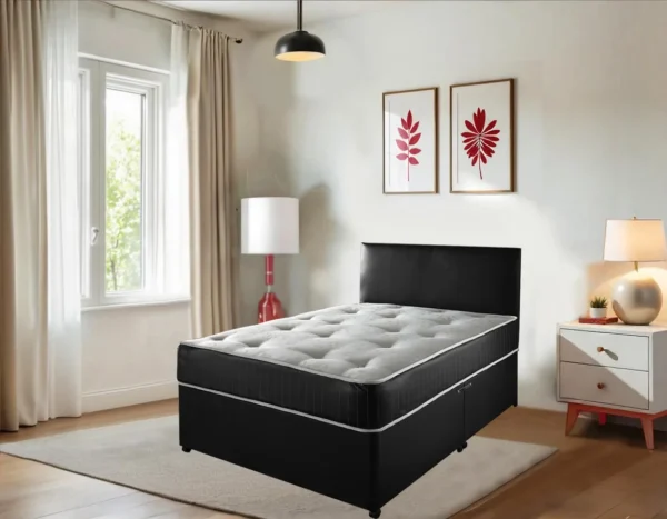 Lisa Leather Divan Bed