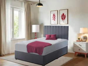 Sienna Divan Bed With Headboard – Available in All Sizes