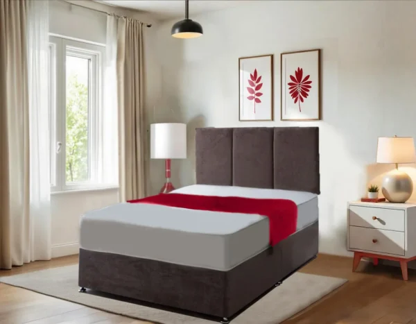 Venice Divan Bed - 2FT6 to 6FT All Sizes Available With Mattress