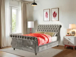 Modern Chesterfield Bed Available In All Colours Sizes Vary From Double King Or Super King