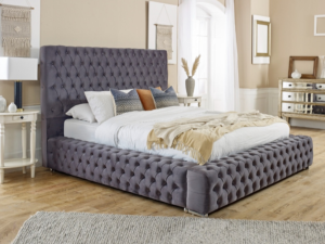 Designer Ambassador Ottoman Bed With Headboard | Footboard